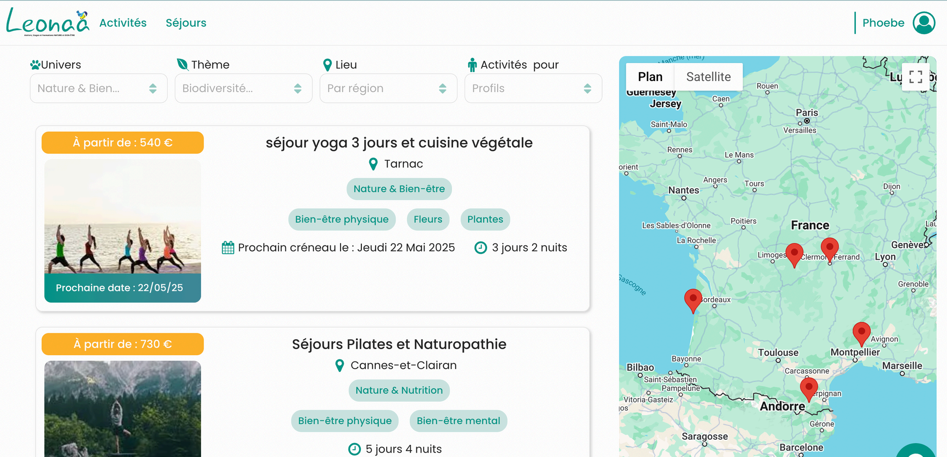 Système de réservation booking multi-acteurs